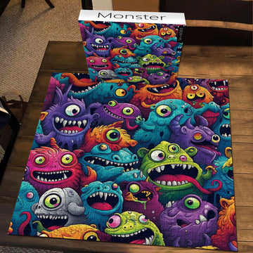 Mostro puzzle puzzle 1000 pezzi